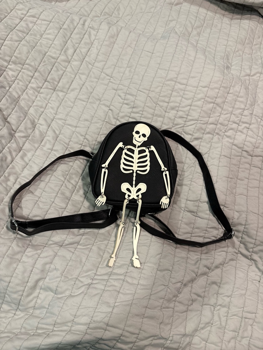 Skeleton Bath and Body Works backpack-bag